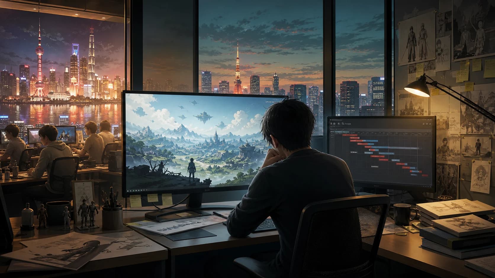 Why Japan Can't Ship a Genshin: China's Anime-Game Wave Meets a Studio Collapse