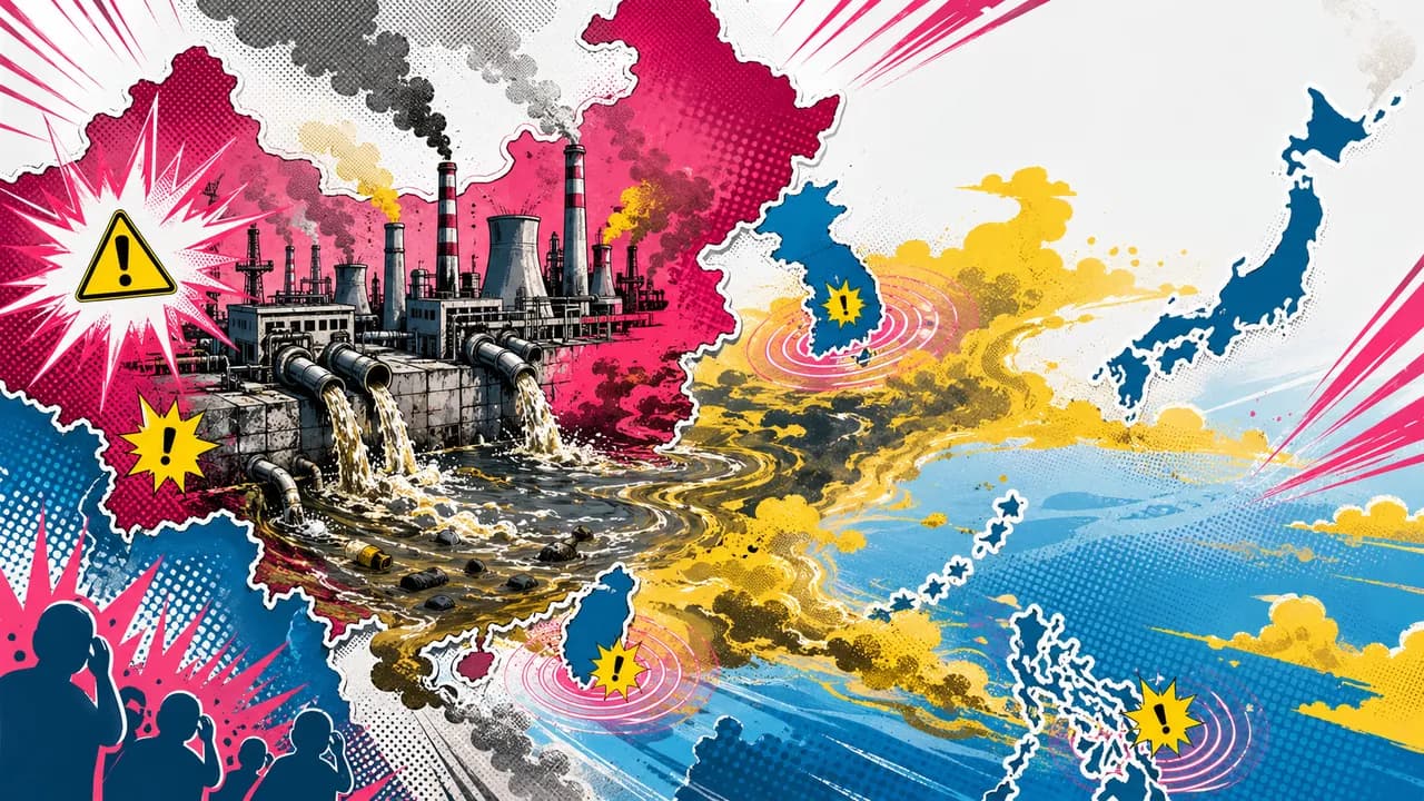 China Pollution and Taiwan Backlash