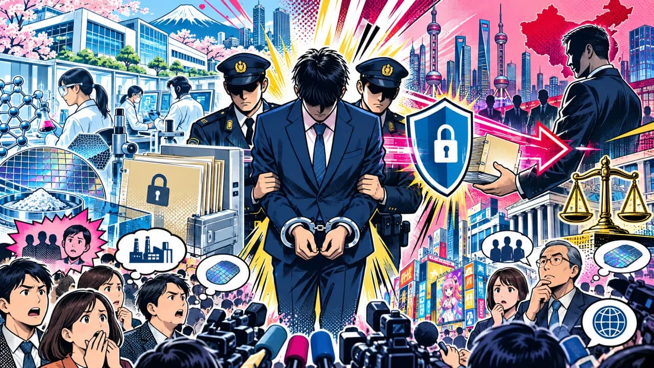 Asahi Kasei Ex-Employee Arrested Over a Trade-Secret Leak to China