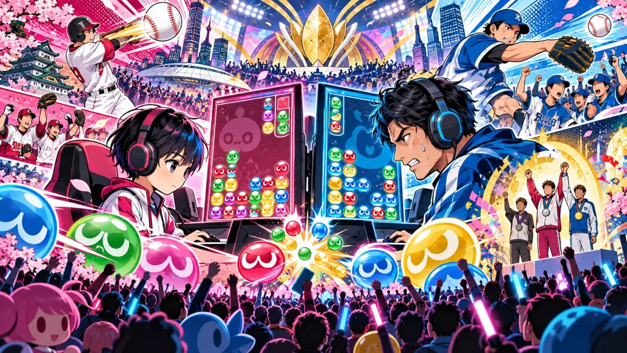 Asian Games: An 11-Year-Old's Puyo Puyo Gold and Korea's Military-Exemption Stakes