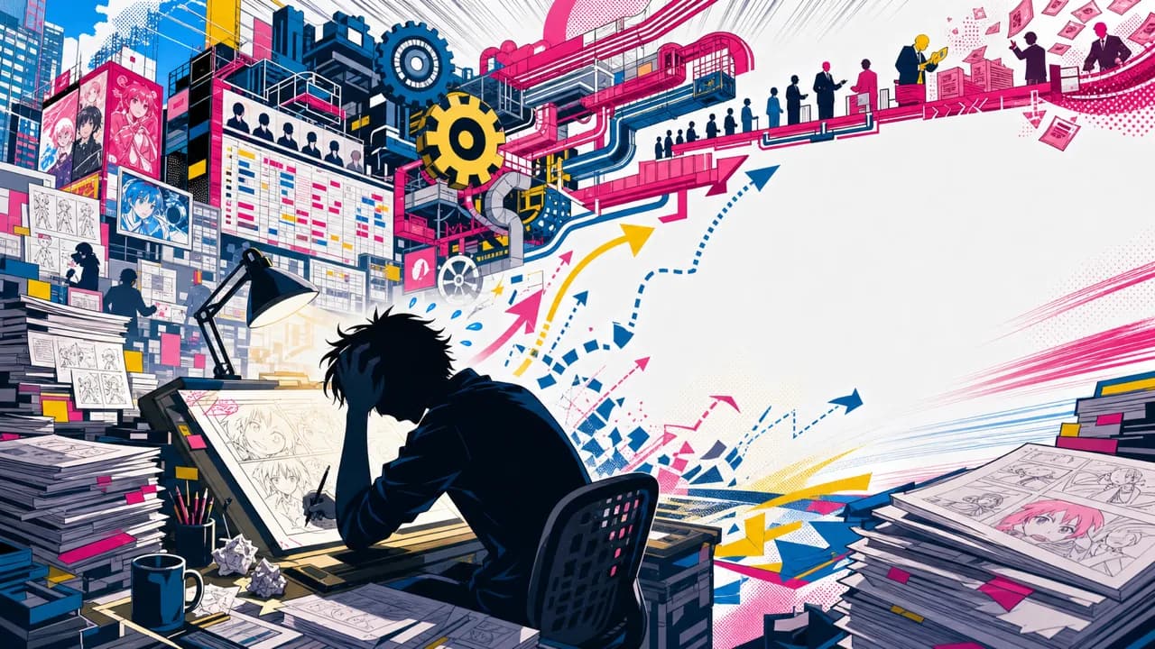 British Magazine Asks Why Japan's Booming Anime Industry Is in Crisis
