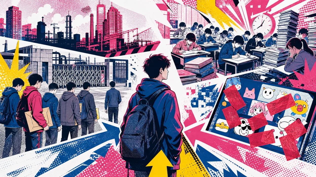 China's Jobless Youth and 15-Hour School Days