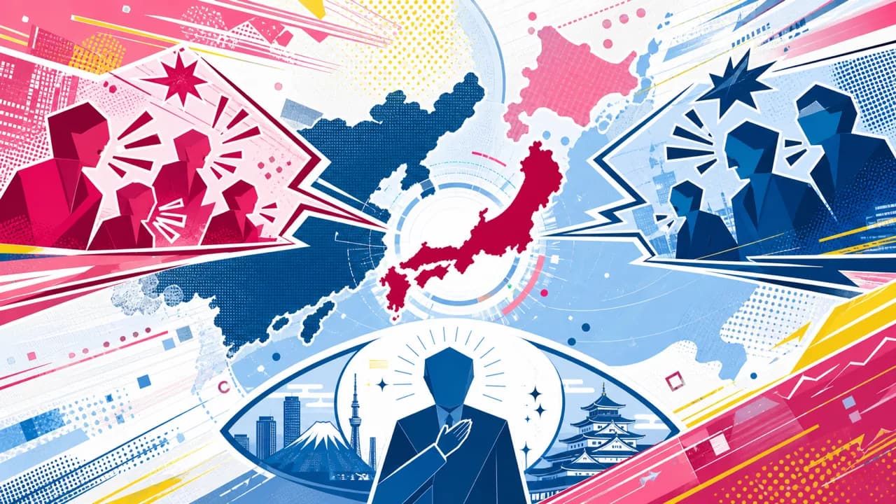 China and Korea's Criticism of Japan Hardens Online Distrust