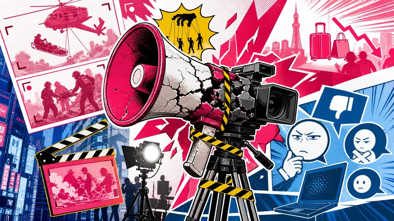 Japan Meets China's 'Staged Rescue' Clip and 'Tourism Panic' Spin With a Cold Eye