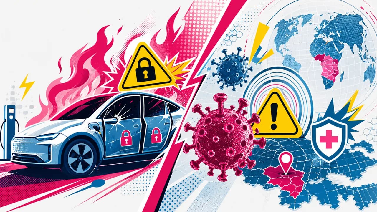 WHO Declares Ebola Emergency While China's 'Walking Crematorium' EV Lock-Ins Reignite Door-Handle Debate