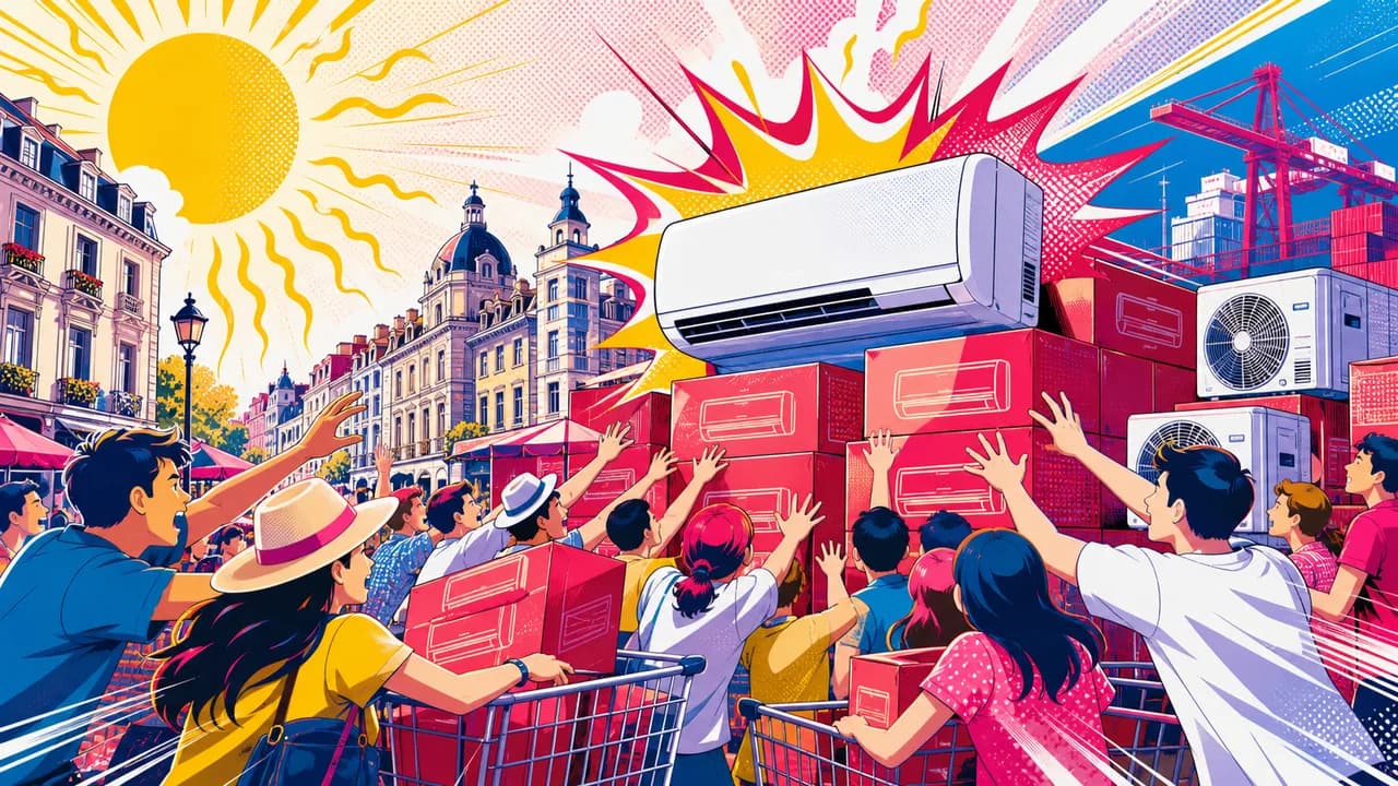 Europe's Heatwave Sends Anti-China EU Shoppers Rushing for Chinese Air Conditioners
