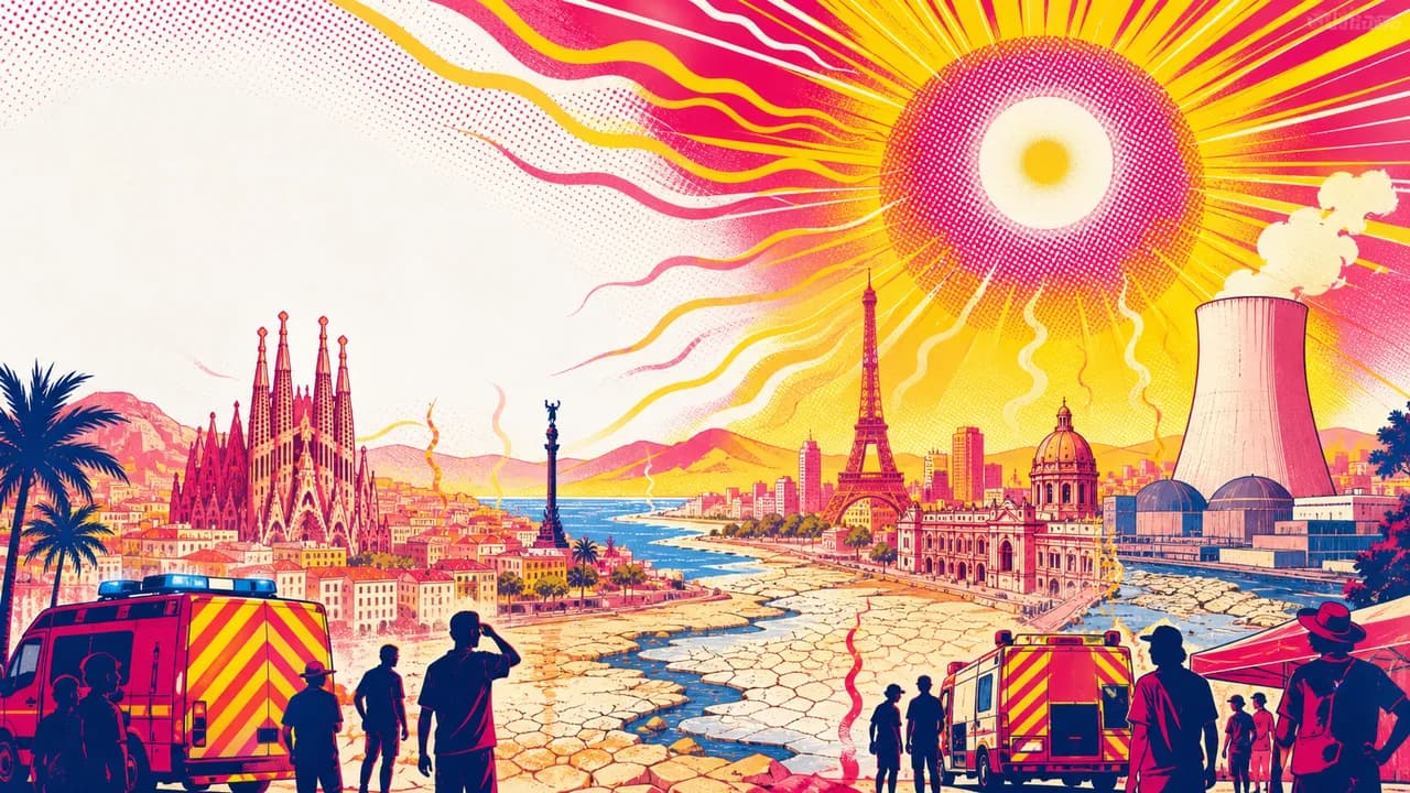 Record European Heatwave Kills Hundreds and Forces Nuclear Reactors Offline