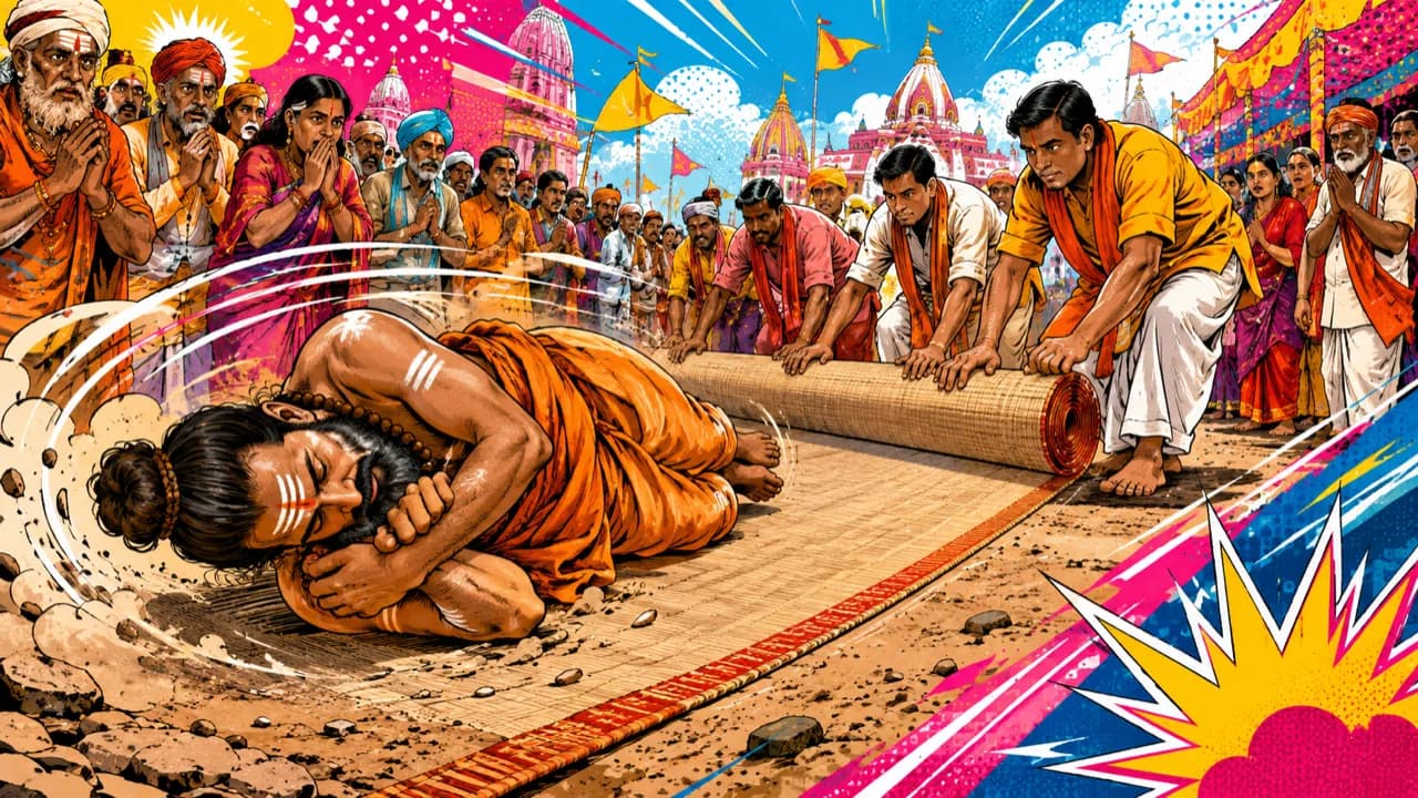 An Indian Ascetic Rolls for Life, and Japan Feels for the Mat Crew