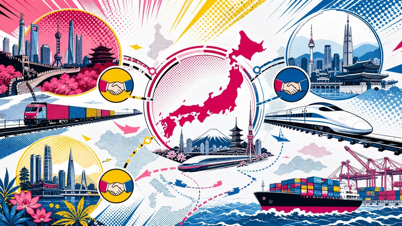 Japan's East Asia Fault Lines: Vietnam Rail, Takaichi in Seoul, China's TPP Stunt