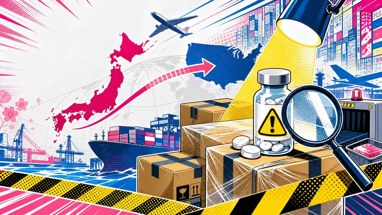 US DEA Names Japan a Fentanyl Transit Hub, Triggering Backlash Against Lax Borders