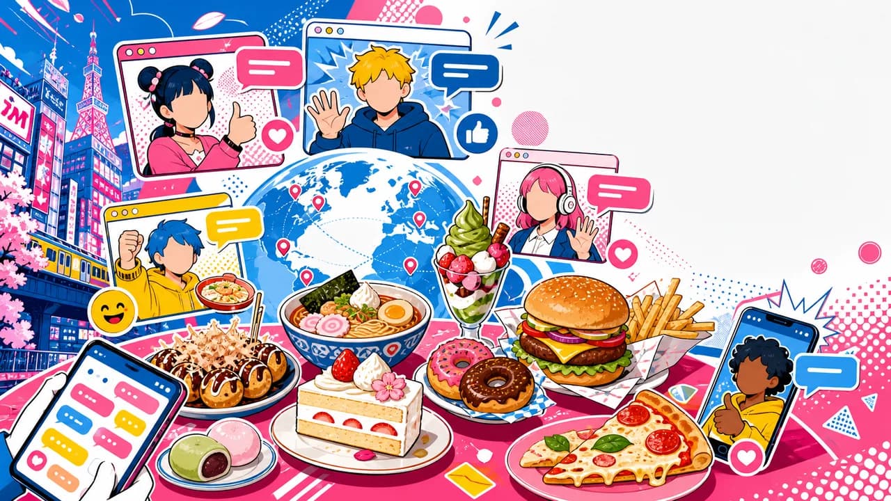 Looks-Over-Taste Sweets and McDonald's Nicknames: A Peaceful Cross-Border Food Chat