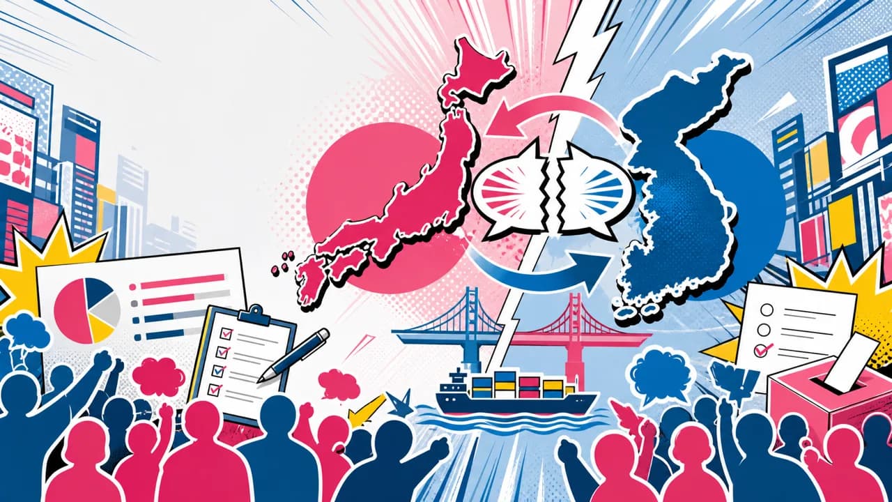 Survey Claiming Majority Support for a Japan-Korea Economic Community Meets Fierce Distrust