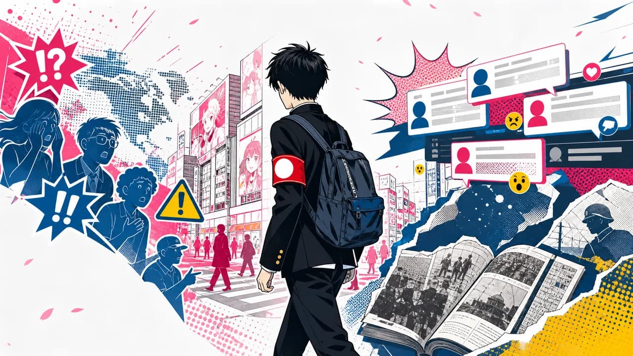 A Japanese Student's Nazi Armband Goes Viral Abroad — and a Gap in Historical Memory