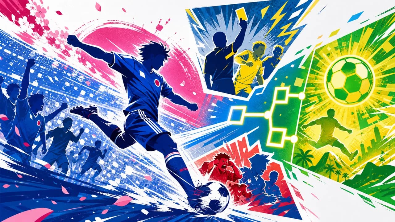 Japan Draws Sweden, Reaches Knockouts to Face Brazil as Korea Fumes
