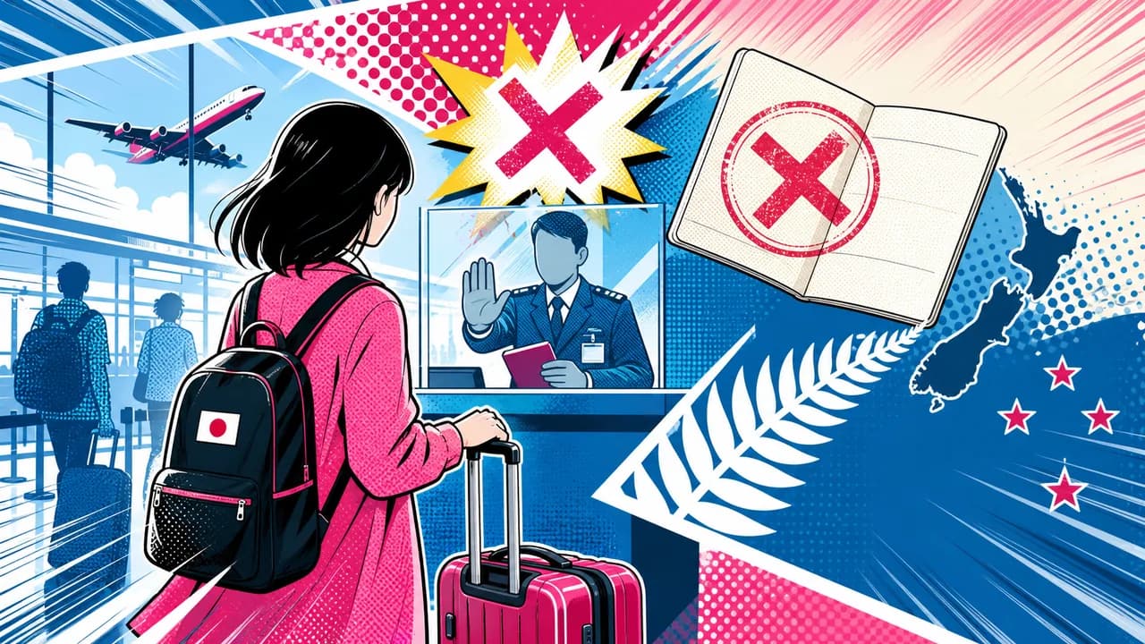 A Japanese Woman's New Zealand Entry Denial Stokes Anxiety Over 'Overseas Sex Work'