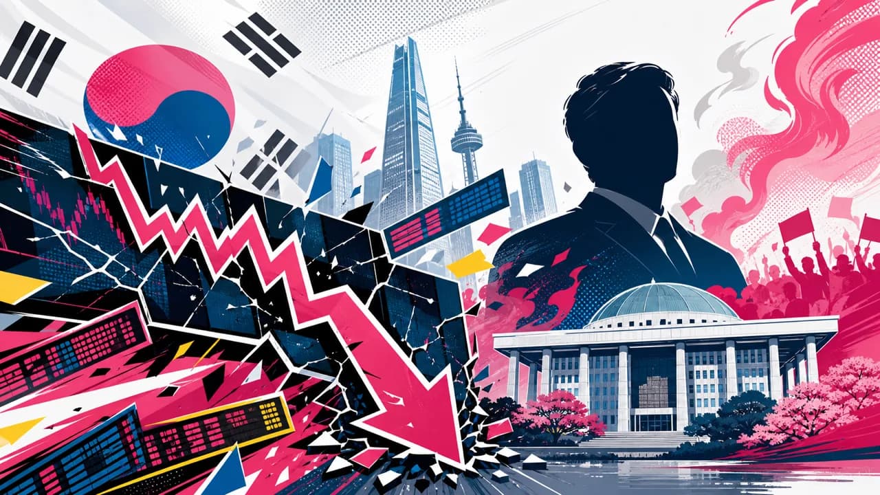Korea's KOSPI Halted Again as a Court Ruling Lands on Its Former President