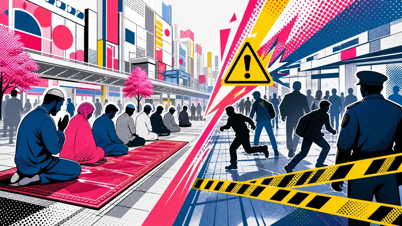 Prayer in Public, a Pickpocket Ring, and a Migrant's Boast Reignite Japan's Coexistence Debate