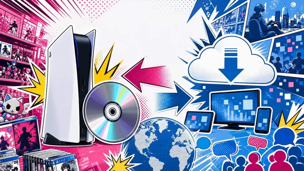Sony's Move to Kill Physical Discs Sparks a Global Ownership Fight