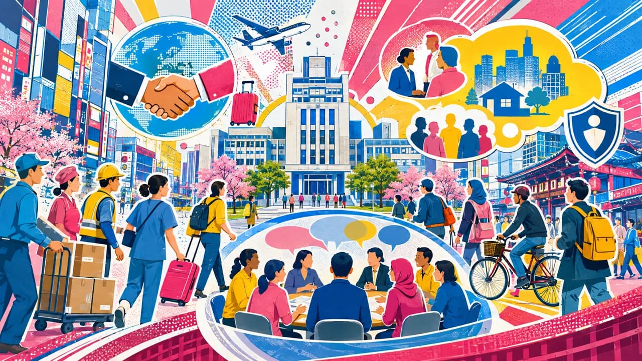 Prefectures Court Foreign Workers as Public-Safety Fears Rise