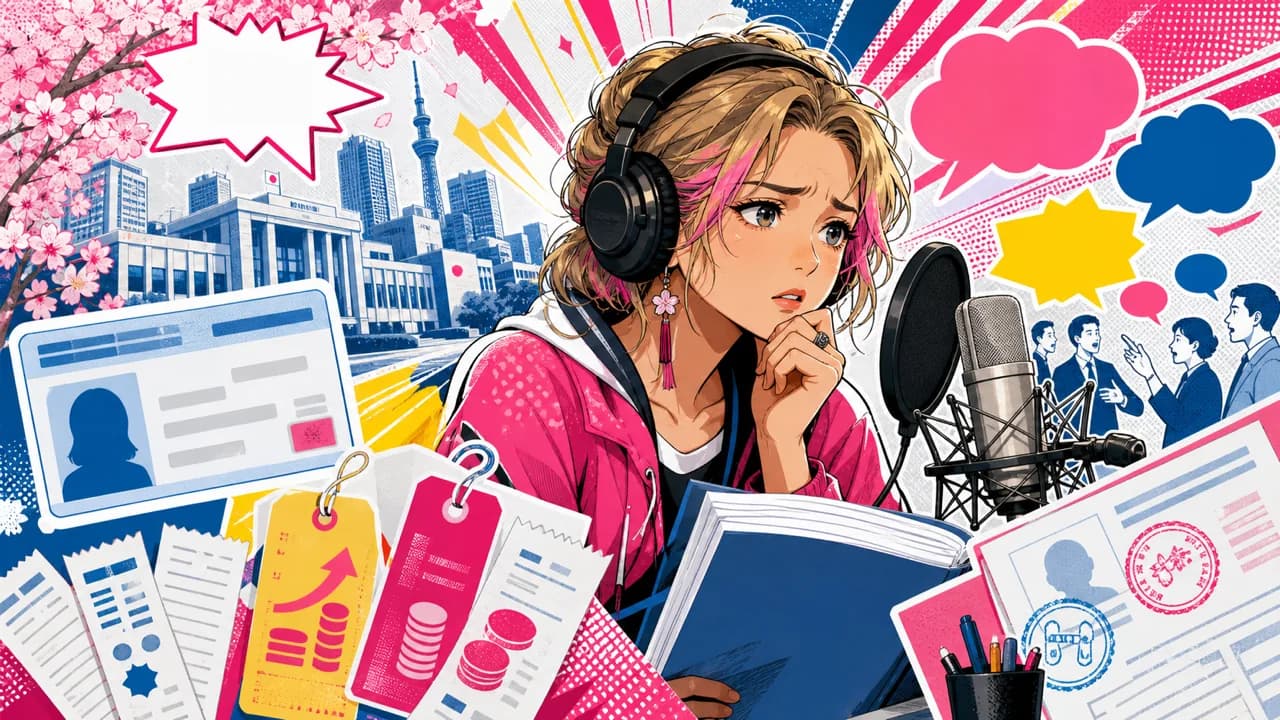 Japan's Residence-Fee Hike and a Voice Actor's Post
