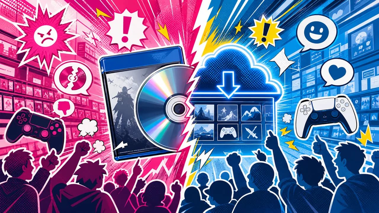 Sony's Plan to Kill PlayStation Physical Discs Sparks Global Backlash