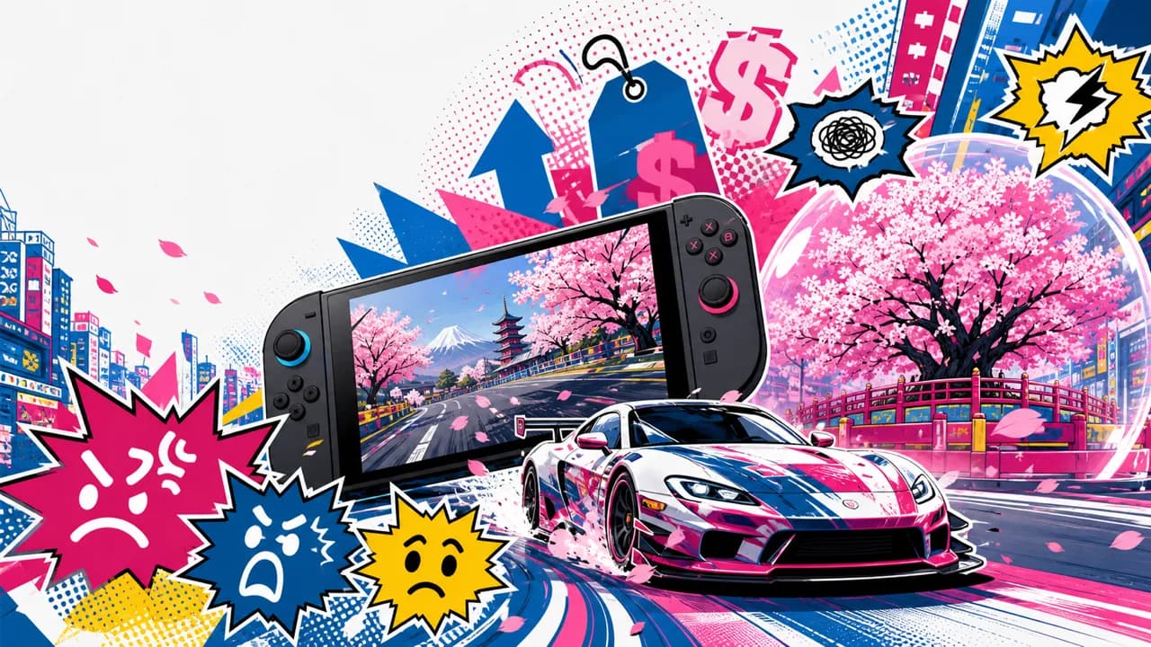 Americans Rage at Switch 2's Price While Forza Horizon 6 Makes Japan's Sakura Trees Indestructible