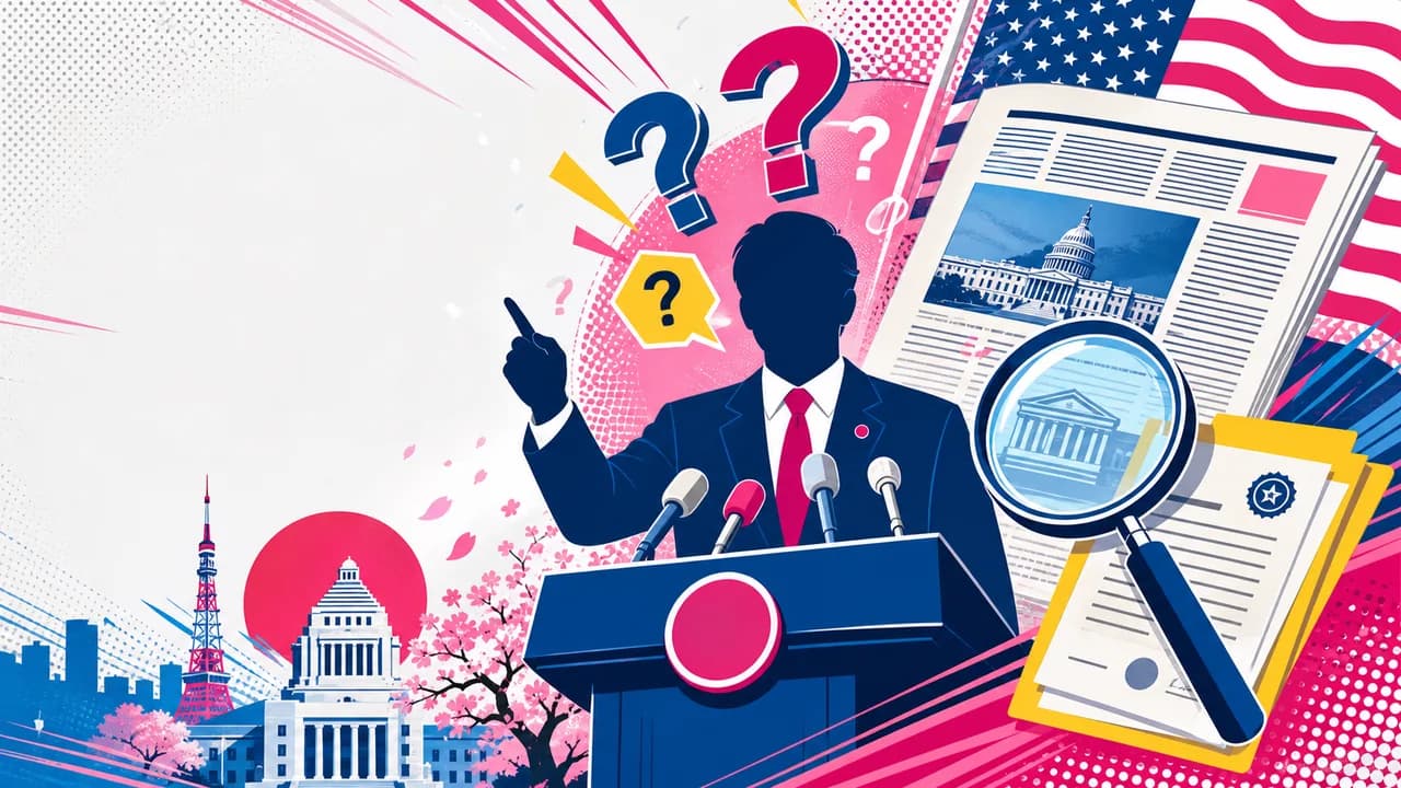 U.S. Report Casts Doubt on PM Takaichi's 'Congressional Fellow' Credential