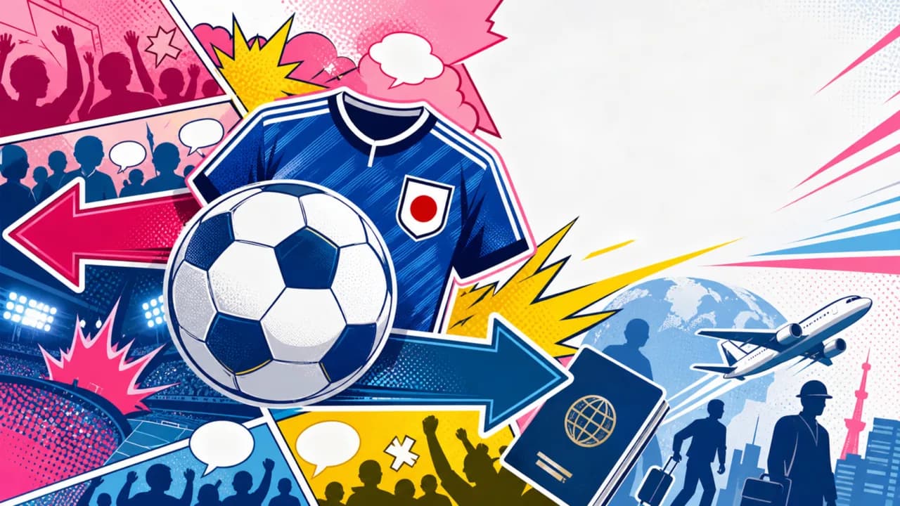 TV Host's 'Migrant Workers and Immigration' Take on Japan's World Cup Run Sparks Backlash