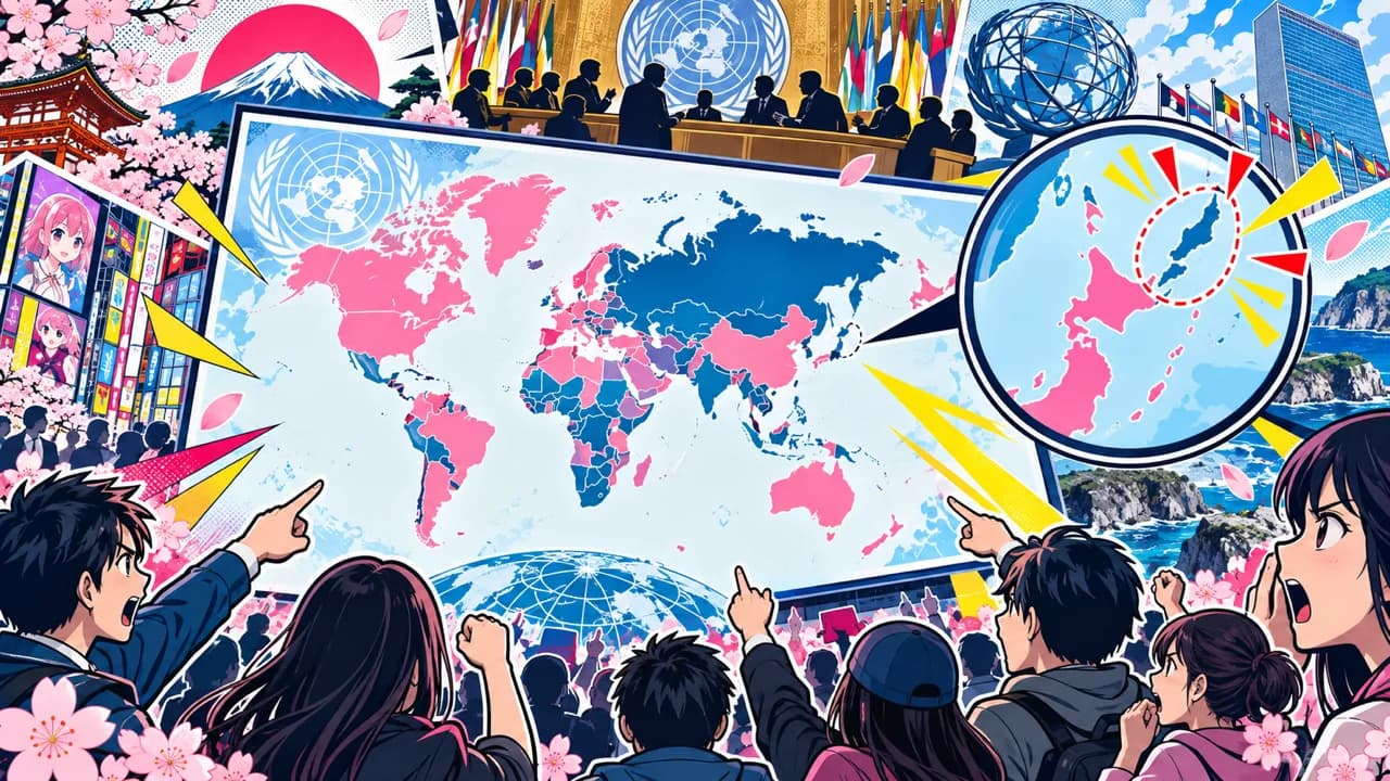 A UN-Linked Map Colors Japan's Northern Territories Russian, and a TV Panel Blames Japan for Nepal