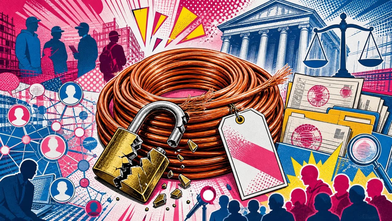 Copper Theft Case Dropped With No Reason Given