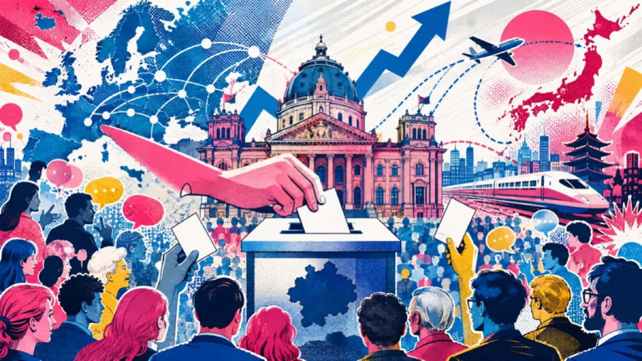AfD encabeza una votación en un estado del este de Alemania, y Japón observa su propio debate migratorio