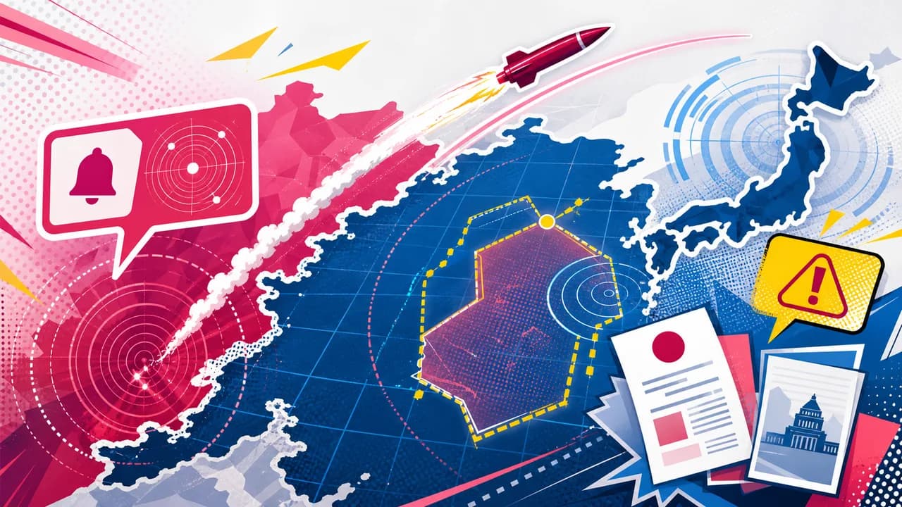 China notifica a Japón el lanzamiento de un misil balístico mientras parte de la ZEE japonesa queda dentro de la zona