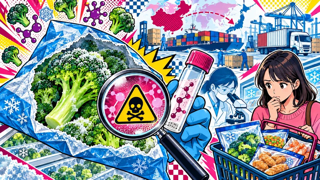 Un pesticida en el brócoli congelado chino reaviva el miedo por la seguridad alimentaria