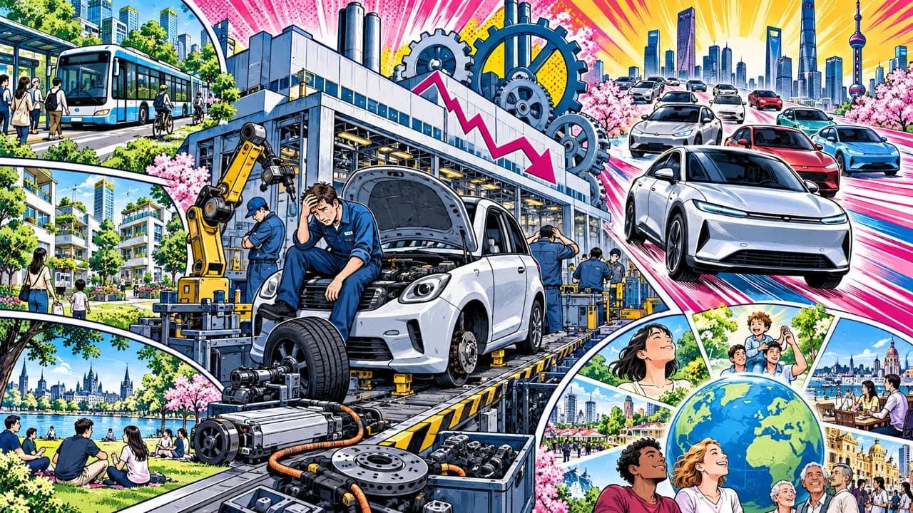 La industria automotriz europea tropieza mientras Japón replantea su admiración por Occidente