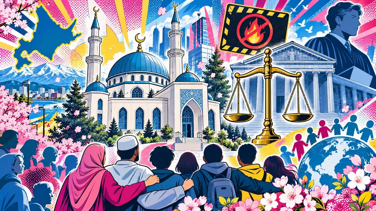 Piden nueve años por el incendio de una mezquita en Hokkaido con motivo antipakistaní