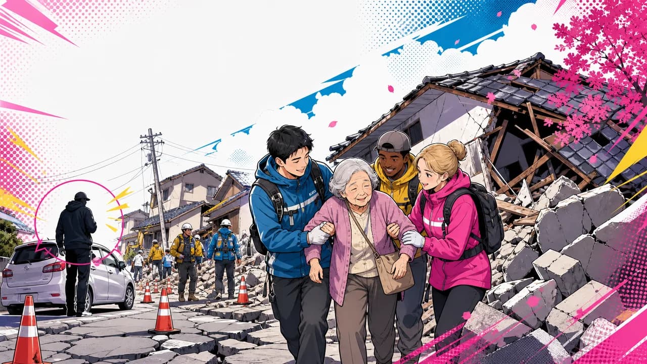 Un avistamiento sin verificar y un rescate: los extranjeros en los hilos japoneses sobre el terremoto de Kumamoto