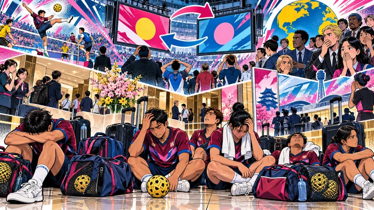 Los tropiezos de los Juegos Asiáticos de Nagoya atraen críticas internacionales