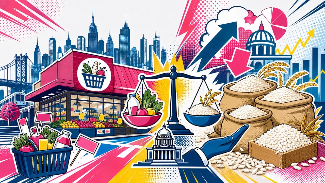 El alcalde de Nueva York planea supermercados municipales un 30 % más baratos, y Japón lo ve como un problema de mercado