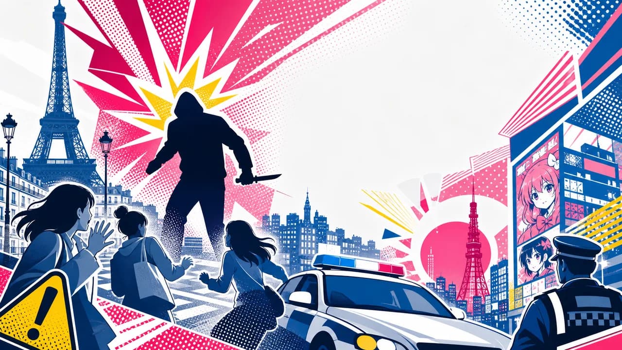 «Alá me lo ordenó»: el ataque con cuchillo en París aviva el debate sobre seguridad en Japón