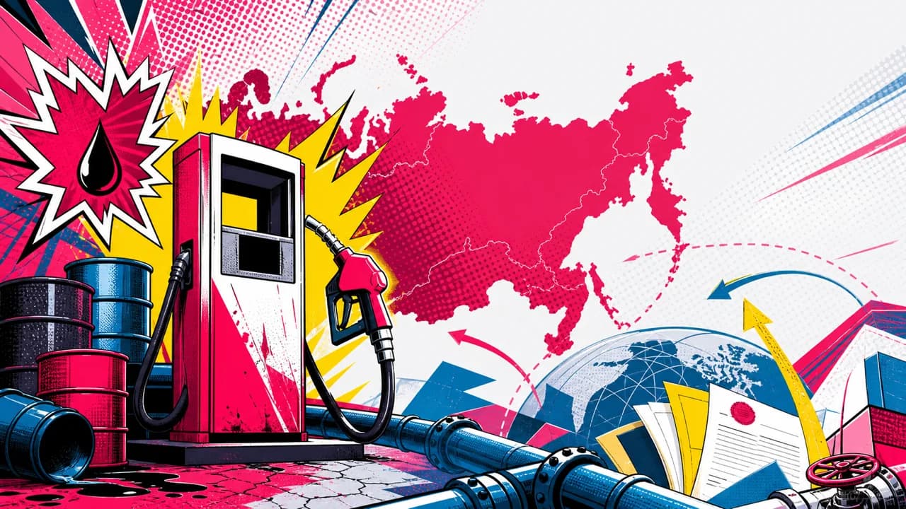 La crisis de combustible de Rusia y la carrera por el petróleo japonés e iraní