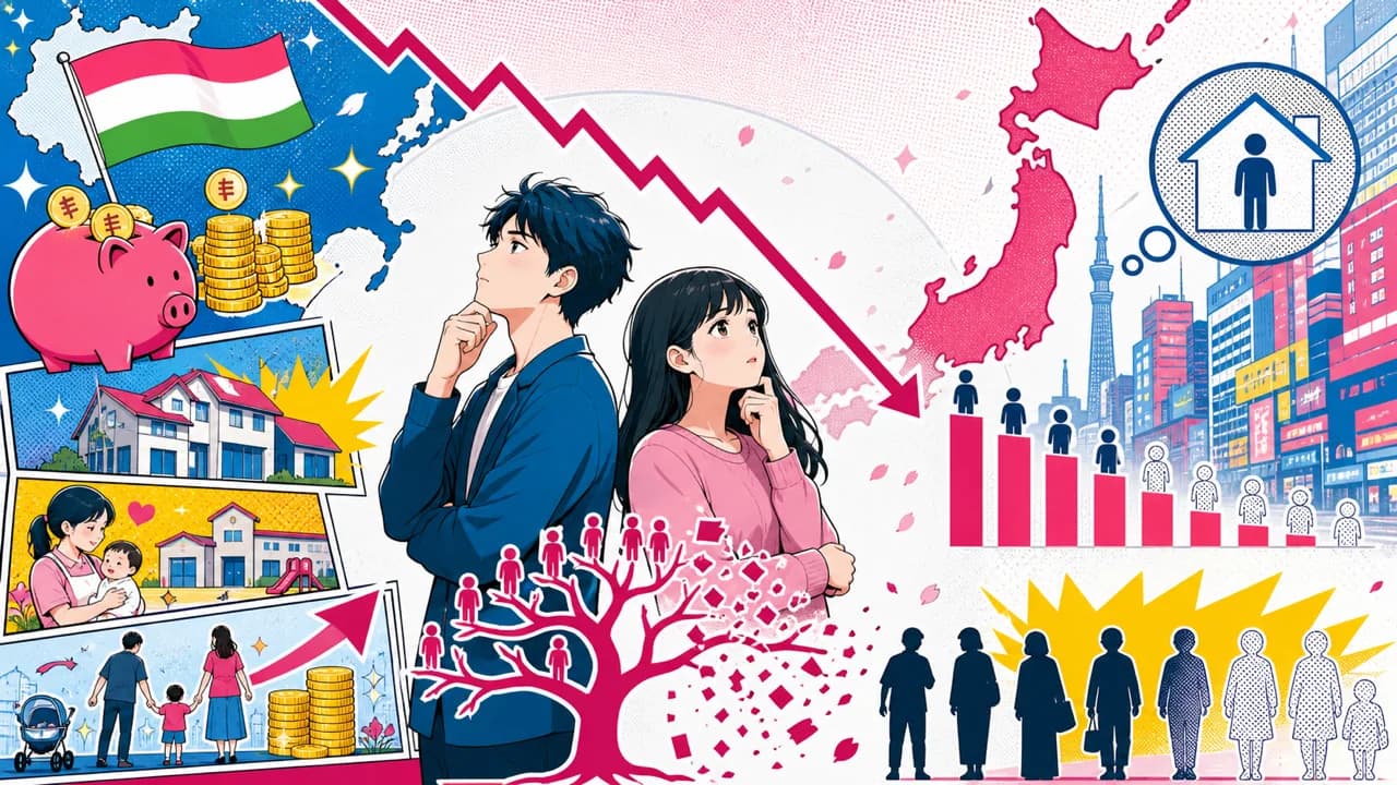 Hungary's Birthrate Slide Deepens Japan's Demographic Pessimism