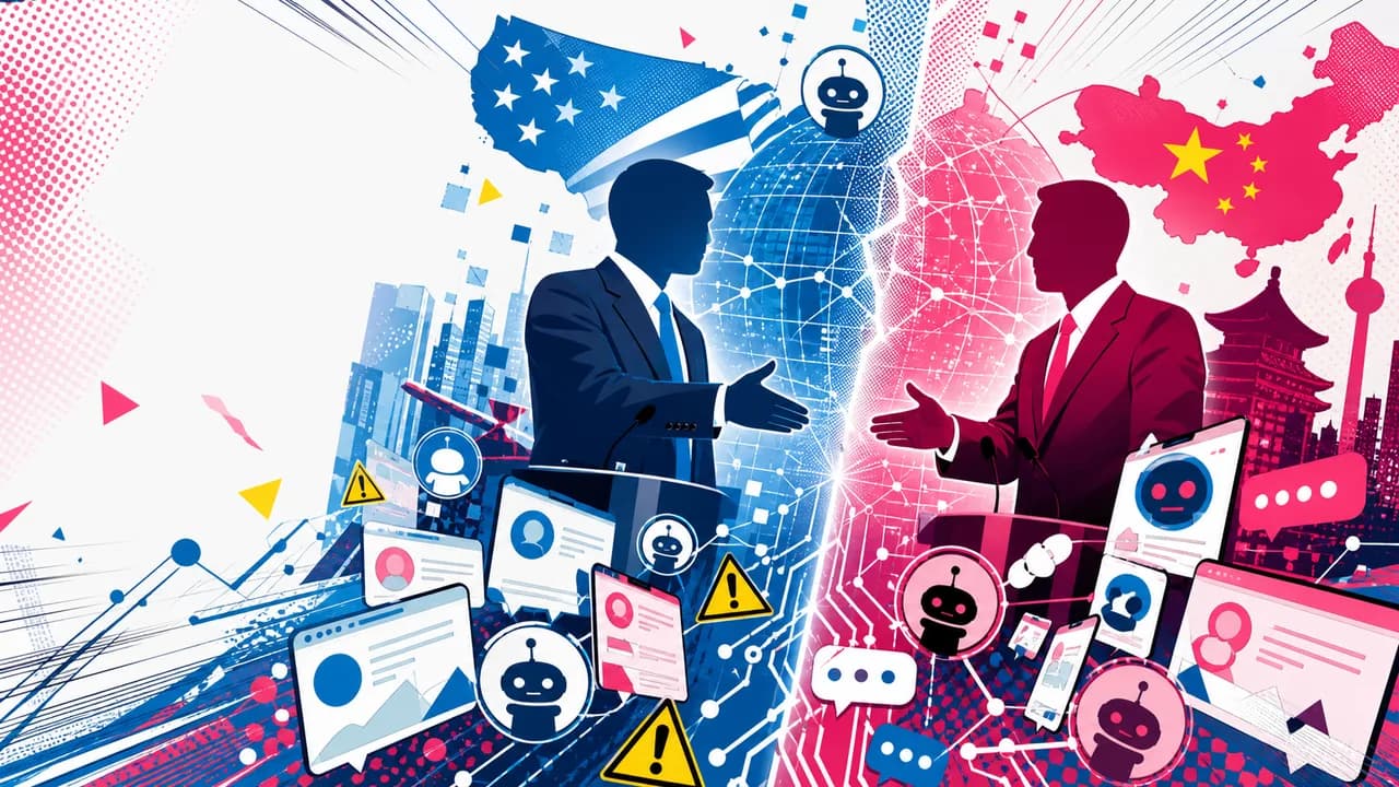 US China Diplomacy Sparks Online Influence Operation Fears