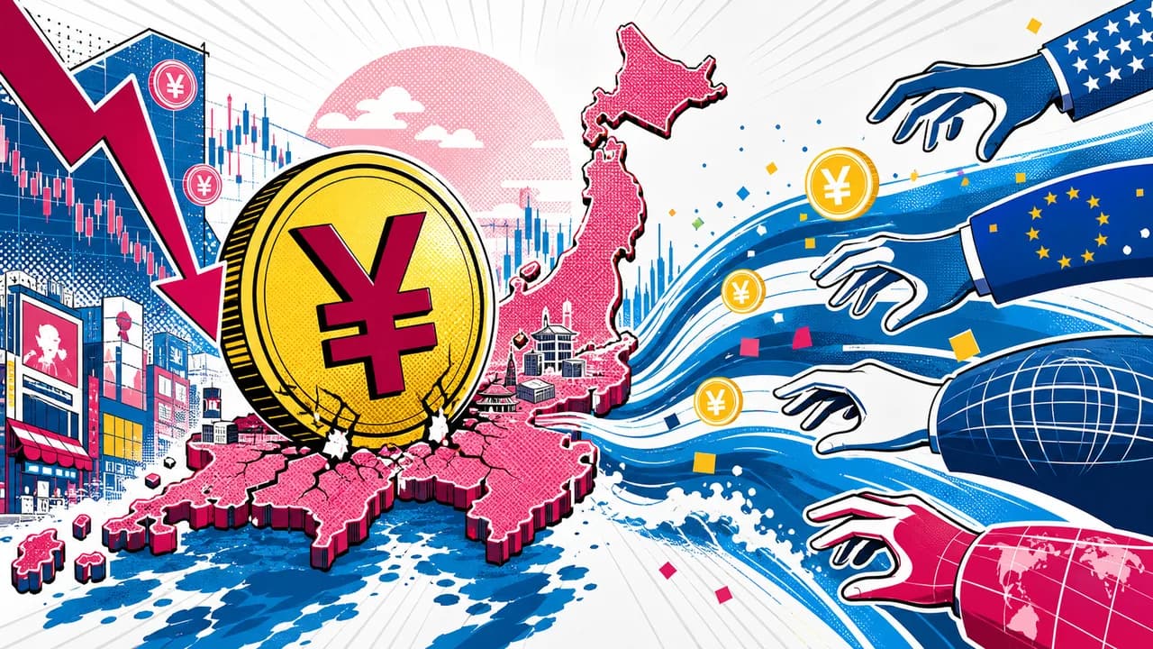 Weak Yen Fears Turn Foreign Capital Into a Japan Selloff Story